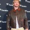 Super Bowl LX Logan Paul Leather Jacket for sale