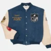 Super Bowl LX Nostalgia Origins Home Turf Varsity Jacket
