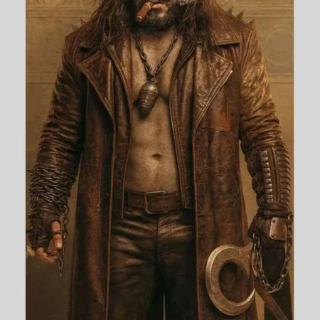 Supergirl Jason Momoa Leather Coat
