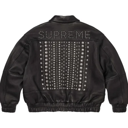 Supreme SS26 Leather black Jacket