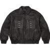Supreme SS26 Studded Leather Jacket