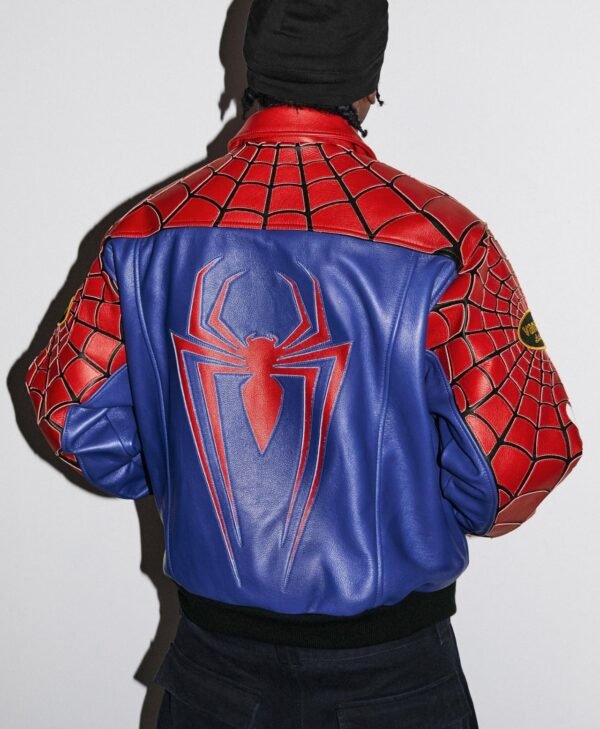 Supreme x Vanson Leathers Spider‑Man Jacket SS26