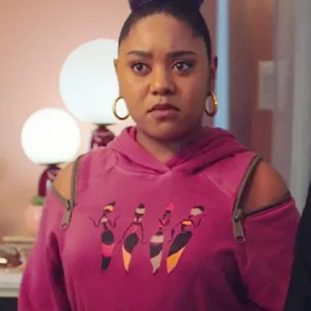 Tall Girl 2 Fareeda Marks Purple Hoodie