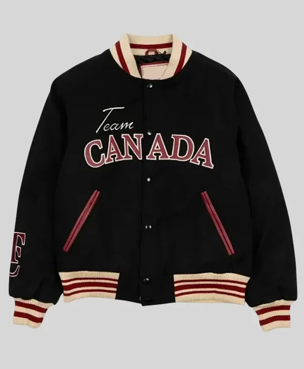 Team Canada Varsity Bomber Jacket