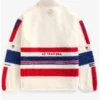 Team USA Cream Sherpa Jacket for sale