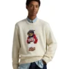 Team USA Polo Ralph Lauren Polo Bear Sweater off white
