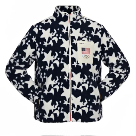 Team USA Sherpa Jacket Winter Olympics 2026