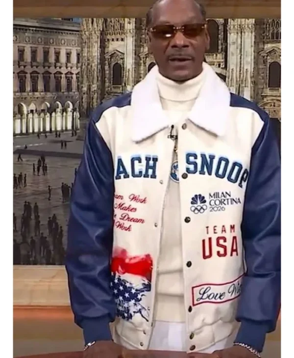 Team USA Snoop Dogg Coach Varsity Jacket