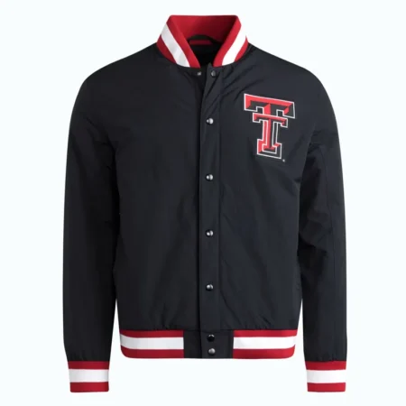 Texas Tech Red Raiders Black Coaches Dugout Jacket