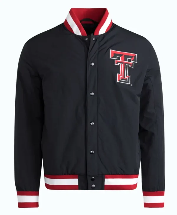 Texas Tech Red Raiders Black Coaches Dugout Jacket