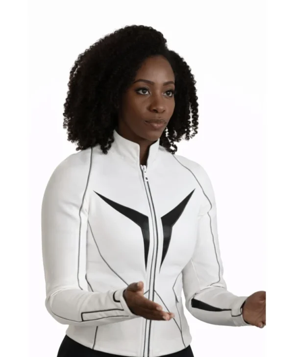 Teyonah Parris Leather Jacket
