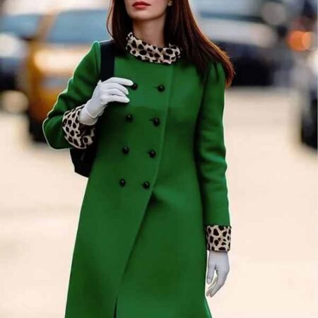The Devil Wears Prada Anne Hathaway Green Coat