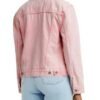 The Rookie S8 Lisseth Chavez Pink Denim Jacket back