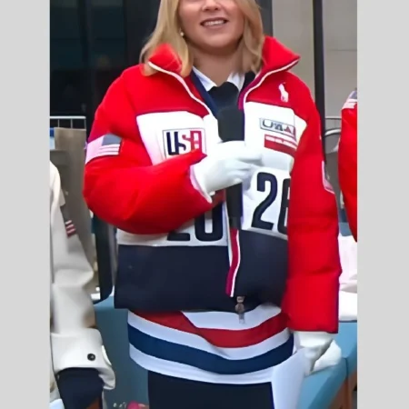 The Today Show Jenna Bush Hager Team USA Jacket