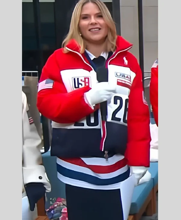 The Today Show Jenna Bush Hager Team USA Jacket
