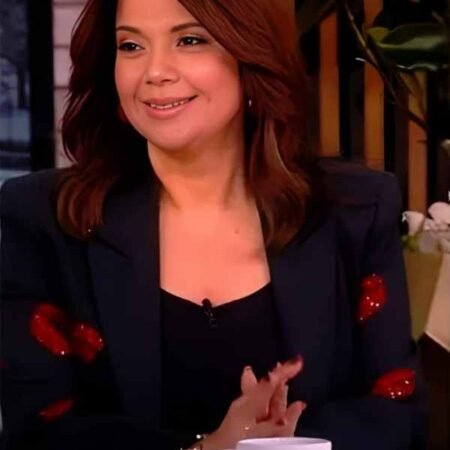 The View 2026 Ana Navarro Embellished Lip Blazer