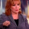 The View Joy Behar Gray Plaid grey Blazer