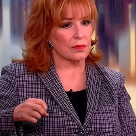 The View Joy Behar Gray Plaid grey Blazer