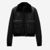 The Voice S29 Promo John Legend Shearling Leather Bomber Jacket
