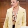 The Young and the Restless 2026 Sharon Case Yellow CoatThe Young and the Restless 2026 Sharon Case Yellow Coat