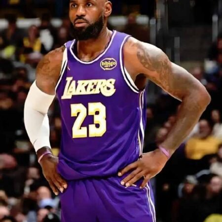 Thunder vs Lakers LeBron James Jersey