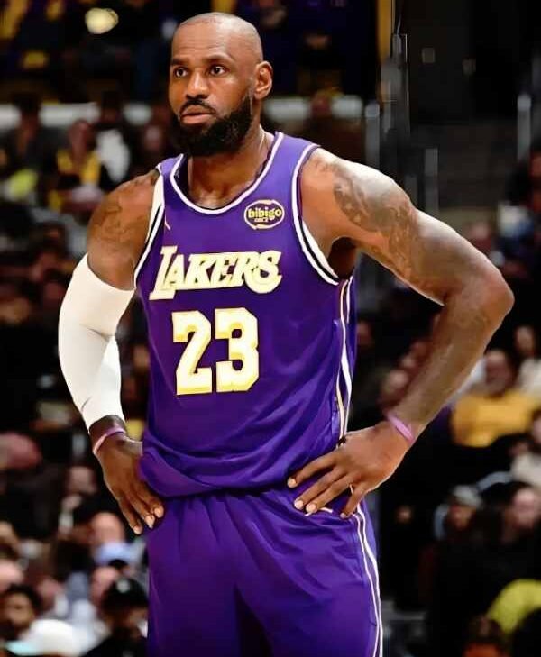 Thunder vs Lakers LeBron James Jersey