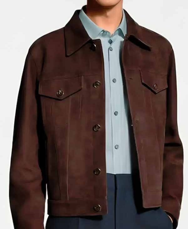 Today Show John Legend Brown Suede Jacket