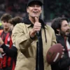 Tom Brady inspired AC Milan fan jacket