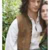 Tom Hardy Wuthering Heights 2026 Suede Vest