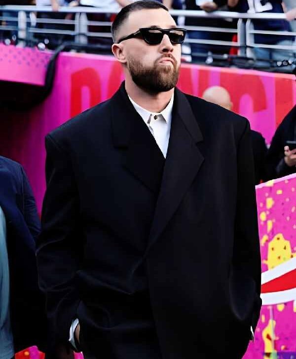 Travis Kelce Black Blazer