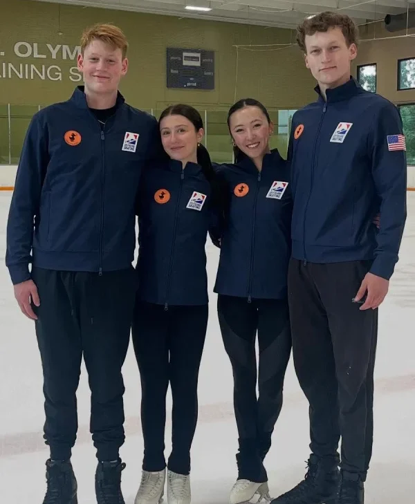 U.S. Figure Skating Save The Duck Olympic Jacket