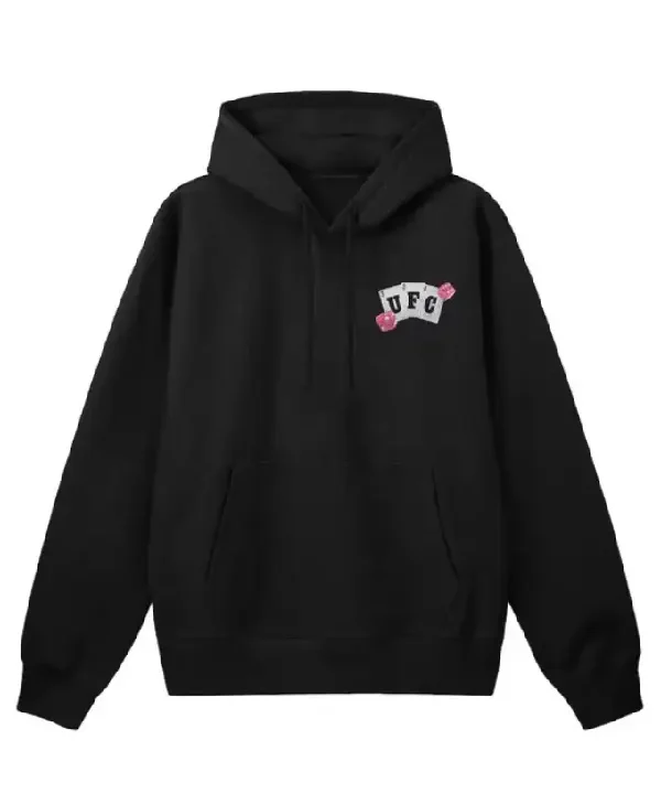UFC 324 Las Vegas Championship Black Hoodie for sale