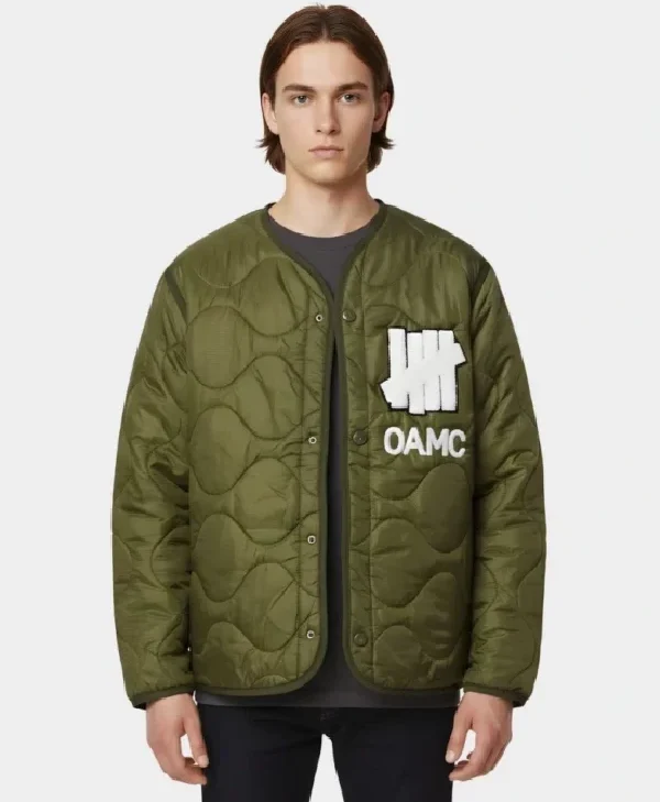UNDEFEATED x OAMC Peacemaker Liner Jacket front
