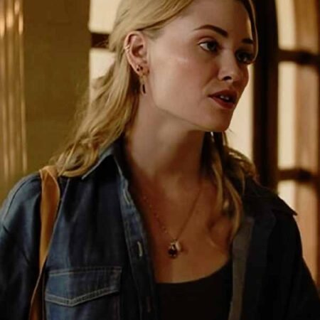 Valentines Day 2026 Virginia Gardner Denim Jacket for sale