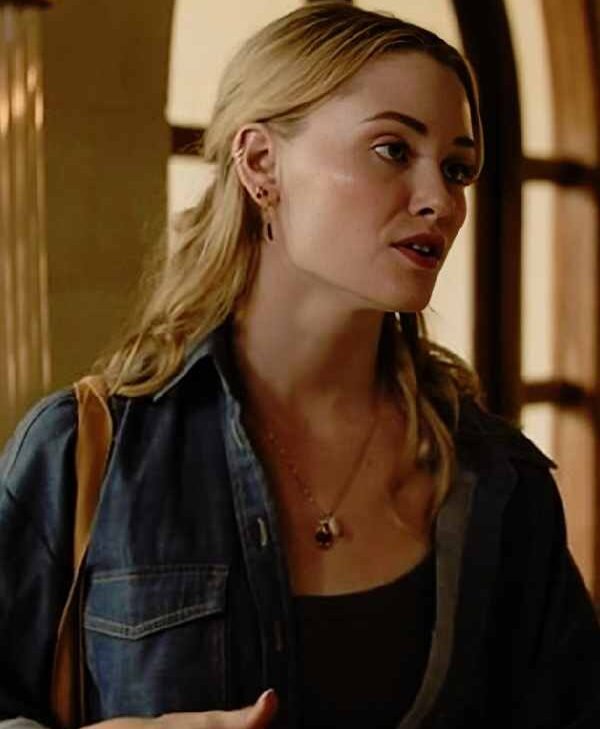 Valentines Day 2026 Virginia Gardner Denim Jacket for sale