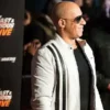 Vin Diesel Fast And Furious Live White Leather Jacket for sale
