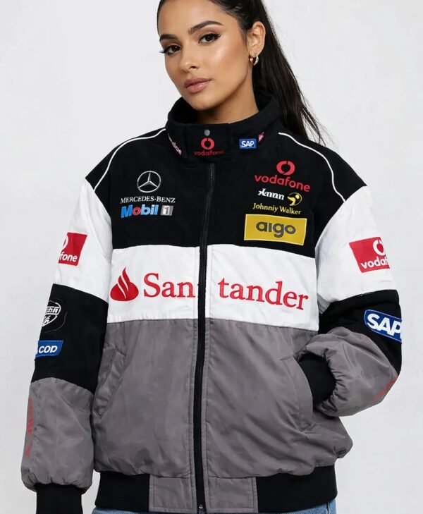 Vintage Mercedes Benz x McLaren F1 2026 Jacket women