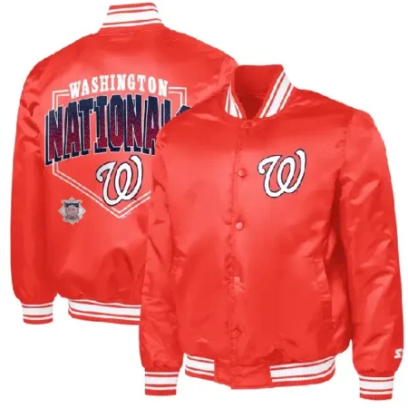 Washington Nationals Home Plate Printed Graphic Jacket for sale