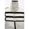 White Military Style Jacket