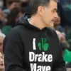 William Chisholm I Celtics Drake Maye Black Hoodie