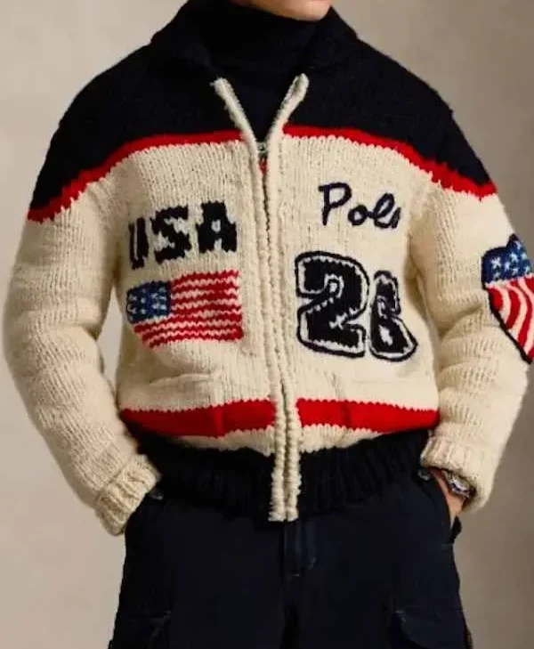 Winter Olympics 2026 Cardigan