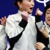 Winter Olympics 2026 Kaori Sakamoto White Jacket