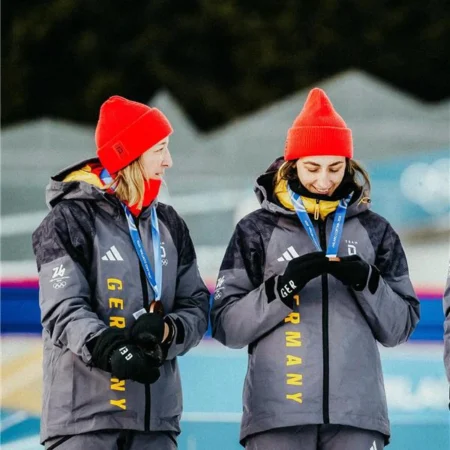 Winter Olympics 2026 Team Germany Opening Ceremony Grey Jacket