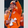 Winter Olympics 2026 Team Netherlands Jutta Leerdam Puffer Jacket