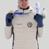 Winter Olympics 2026 Team Norway Puffer off white Jacket Sale