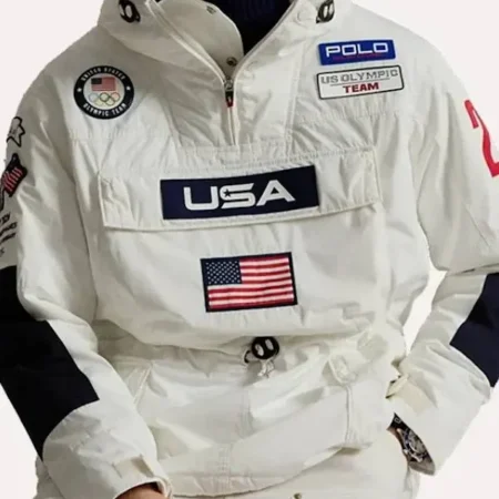 Winter Olympics 2026 Team USA Anorak Jacket front