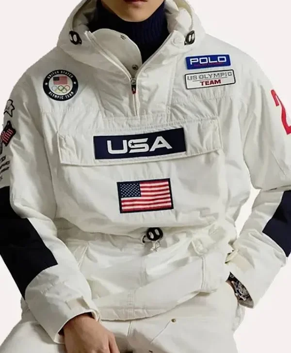 Winter Olympics 2026 Team USA Anorak Jacket front