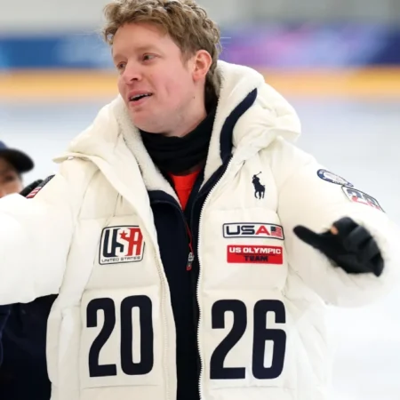 Winter Olympics 2026 flagbearer jacket