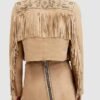 Women’s Suede Fringe Jacket
