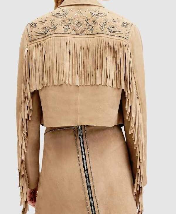 Women’s Suede Fringe Jacket